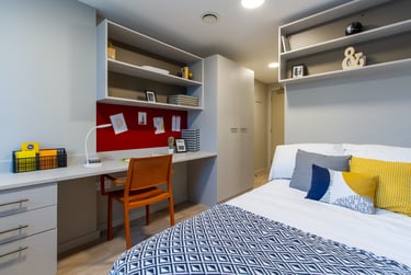 Block A Lower Floor Gold En Suite at Calico, Norton Street, City Centre, Liverpool, L38LG - Image 1